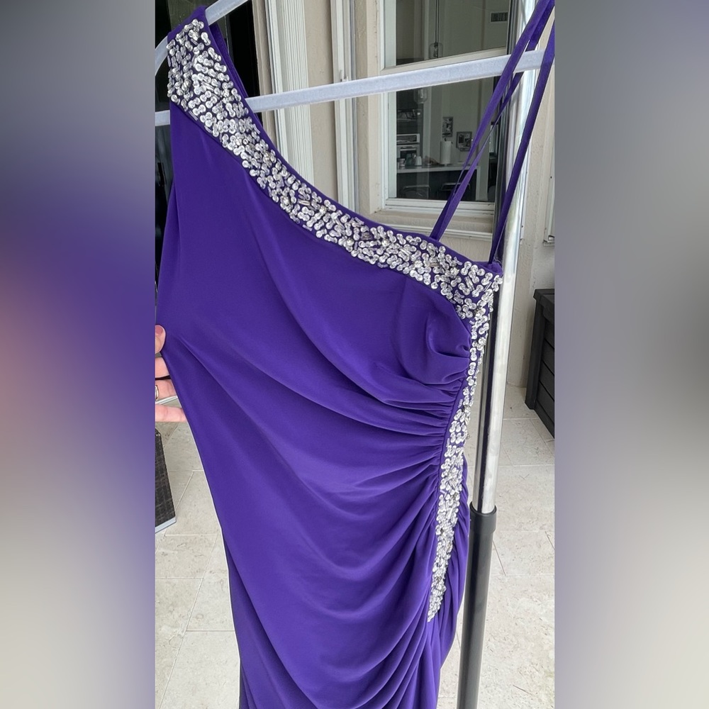 Purple dress